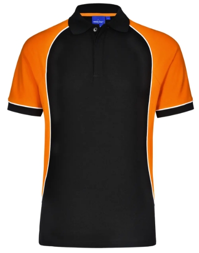 Picture of Winning Spirit, Kids TrueDry Tri-Colour S/S Pique Polo